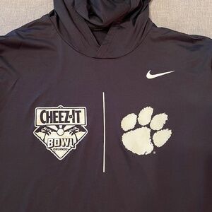 Nike Dri-FIT Long Sleeve Lightweight Hoodie - Team Issued - Clemson Football